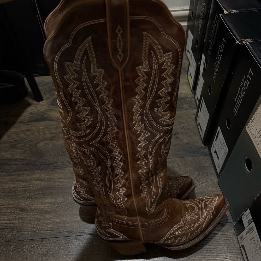 Ariat Brown Heeled Boots